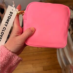 Stoney clover lane bubblegum pink pouch